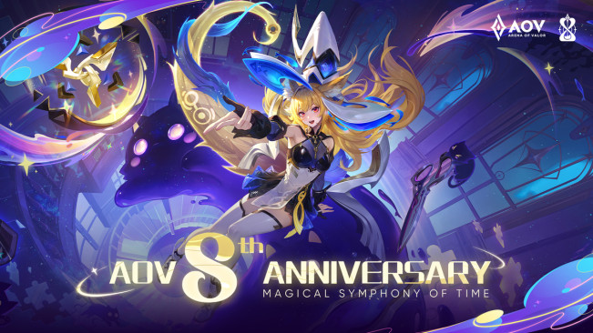 Ulang Tahun ke-8, AOV Ajak Pemain 'Recall' Kenangan Indah Melalui Symphony of Time